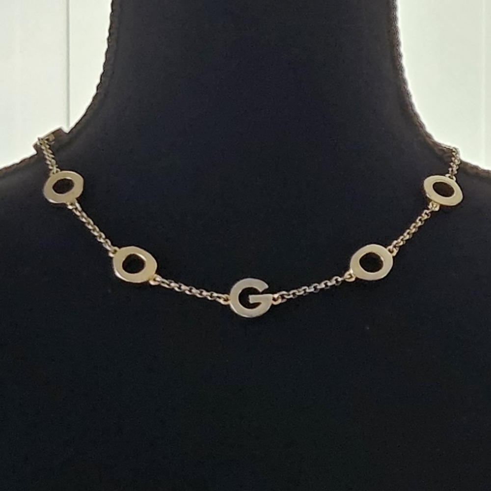 Givenchy Gold Tone Necklace